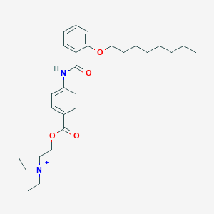 molecular formula C29H43N2O4+ B012848 Otilonium CAS No. 105360-89-2