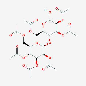 molecular formula C26H36O18 B12848040 Man2Ac3Ac4Ac6Ac(a1-4)Man2Ac3Ac6Ac 
