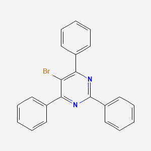 molecular formula C22H15BrN2 B12848048 5-Bromo-2,4,6-triphenylpyrimidine 