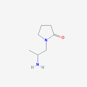 1-(2-Aminopropyl)pyrrolidin-2-one
