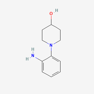 1-(2-Aminophenyl)piperidin-4-ol