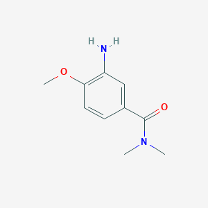 3-amino-4-methoxy-N,N-dimethylbenzamide