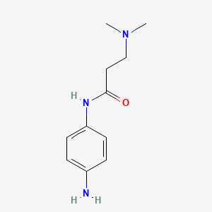 N-(4-aminophenyl)-3-(dimethylamino)propanamide
