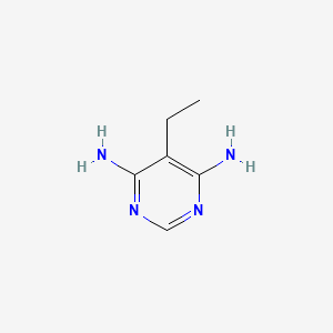 molecular formula C6H10N4 B12848438 5-Ethylpyrimidine-4,6-diamine 