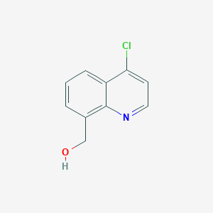 molecular formula C10H8ClNO B12848523 (4-Chloroquinolin-8-yl)methanol 
