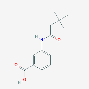 3-[(3,3-Dimethylbutanoyl)amino]benzoic acid