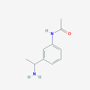 N-[3-(1-aminoethyl)phenyl]acetamide