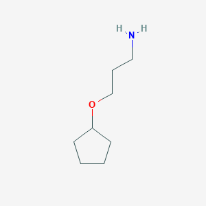 3-(Cyclopentyloxy)propan-1-amine
