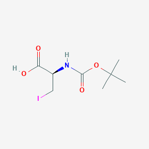 molecular formula C8H14INO4 B12849192 N-Boc-3-iodo-L-alanine CAS No. 773128-24-8