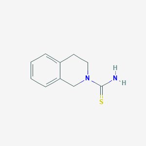 molecular formula C10H12N2S B1284930 3,4-Dihydroisoquinoline-2(1H)-carbothioamide CAS No. 31964-52-0