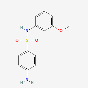 4-amino-N-(3-methoxyphenyl)benzenesulfonamide