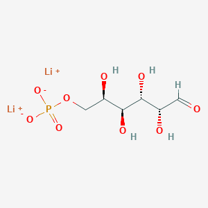 molecular formula C6H11Li2O9P B12849945 D-Galactose 6-phosphate lithium salt 
