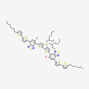 molecular formula C64H72F2GeN4S8 B12849978 DTG(FBTTh2) 
