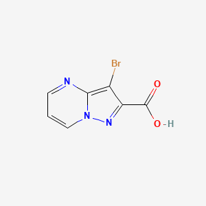 3-Bromopyrazolo[1,5-a]pyrimidine-2-carboxylic acid