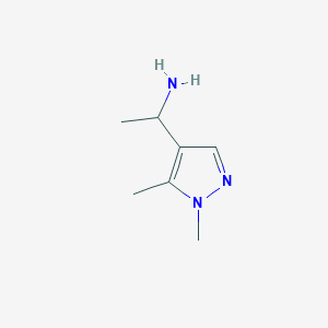1-(1,5-dimethyl-1H-pyrazol-4-yl)ethanamine