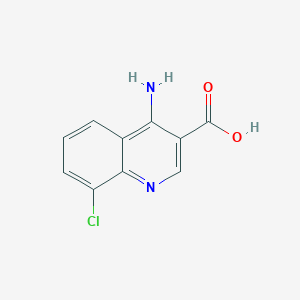 4-Amino-8-chloroquinoline-3-carboxylic acid