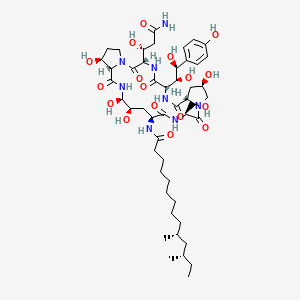 molecular formula C49H78N8O17 B12850123 2-L-Serinepneumocandin B0 
