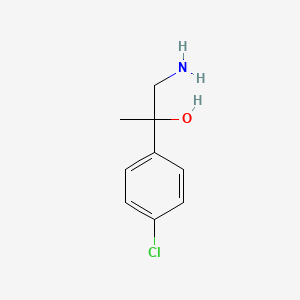 1-Amino-2-(4-chlorophenyl)propan-2-ol