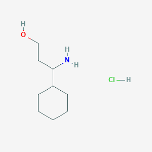3-Amino-3-cyclohexyl-propan-1-ol hydrochloride