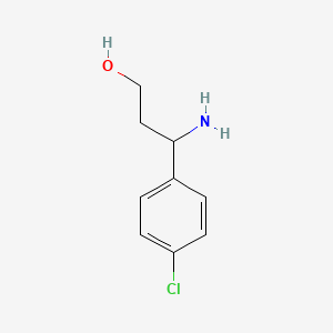 3-Amino-3-(4-chlorophenyl)-1-propanol