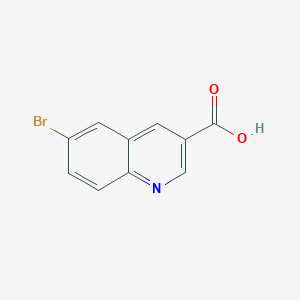 molecular formula C10H6BrNO2 B1285033 6-Bromoquinoline-3-carboxylic acid CAS No. 798545-30-9