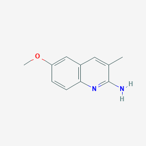 2-Amino-6-methoxy-3-methylquinoline