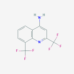 4-Amino-2,8-bis(trifluoromethyl)-quinoline