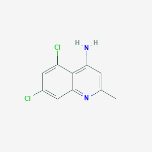 4-Amino-5,7-dichloro-2-methylquinoline