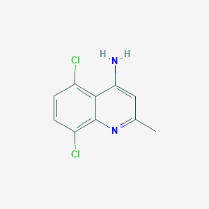 4-Amino-5,8-dichloro-2-methylquinoline