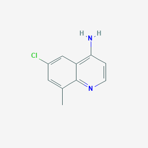 4-Amino-6-chloro-8-methylquinoline