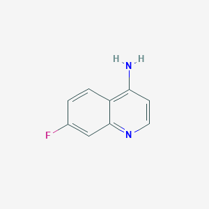 molecular formula C9H7FN2 B1285060 7-Fluoroquinolin-4-amine CAS No. 948293-49-0