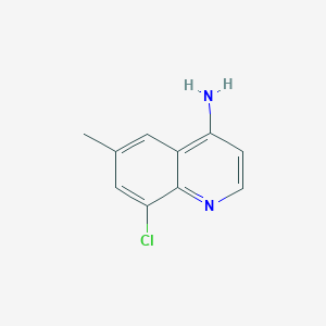 4-Amino-8-chloro-6-methylquinoline