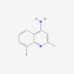 8-Fluoro-2-methylquinolin-4-amine