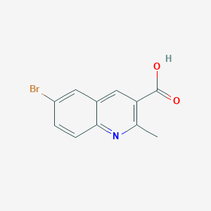 6-Bromo-2-methylquinoline-3-carboxylic acid