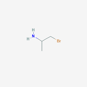 molecular formula C3H8BrN B12850657 1-Bromopropan-2-amine 