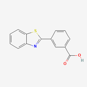 3-(Benzo[d]thiazol-2-yl)benzoic acid