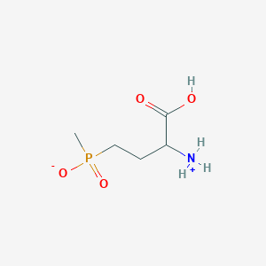molecular formula C5H12NO4P B012851 Glufosinate CAS No. 51276-47-2