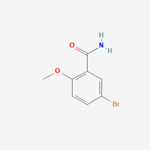molecular formula C8H8BrNO2 B1285100 5-Bromo-2-methoxybenzamide CAS No. 303111-31-1