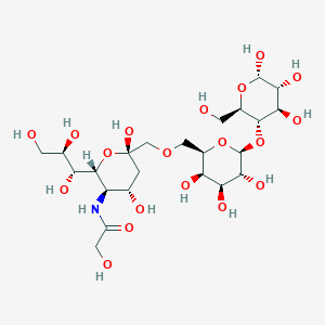 molecular formula C23H41NO19 B12851141 3'-(N-Glycolyl-a-neuraminosyl)lactose 