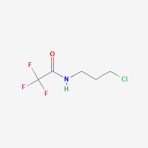 molecular formula C5H7ClF3NO B1285131 N-(3-chloropropyl)-2,2,2-trifluoroacetamide CAS No. 67680-78-8