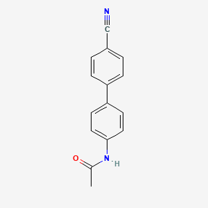 molecular formula C15H12N2O B12851601 N-(4'-Cyano[1,1'-biphenyl]-4-yl)acetamide 