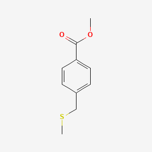 molecular formula C10H12O2S B12851836 Methyl 4-[(methylthio)methyl]benzoate CAS No. 67003-49-0