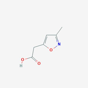 molecular formula C6H7NO3 B012852 2-(3-Methylisoxazol-5-yl)acetic acid CAS No. 19668-85-0