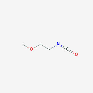 molecular formula C4H7NO2 B1285219 1-Isocyanato-2-methoxyethane CAS No. 42170-95-6