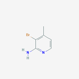 molecular formula C6H7BrN2 B1285222 2-Amino-3-bromo-4-picoline CAS No. 40073-38-9