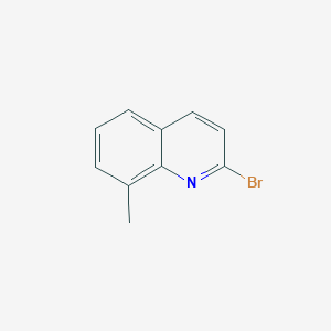 molecular formula C10H8BrN B1285243 2-溴-8-甲基喹啉 CAS No. 99073-81-1