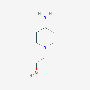 molecular formula C7H16N2O B1285257 2-(4-Aminopiperidin-1-yl)ethan-1-ol CAS No. 89850-72-6