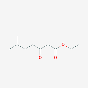 molecular formula C10H18O3 B1285258 Ethyl 6-methyl-3-oxoheptanoate CAS No. 57689-16-4