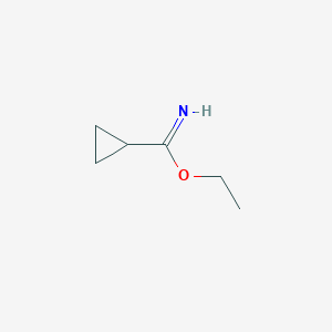 molecular formula C6H11NO B1285275 环丙烷甲酸乙酯 CAS No. 52186-76-2