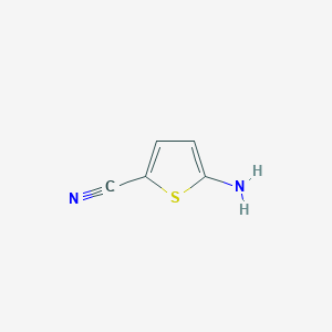 B1285279 5-Aminothiophene-2-carbonitrile CAS No. 52532-63-5